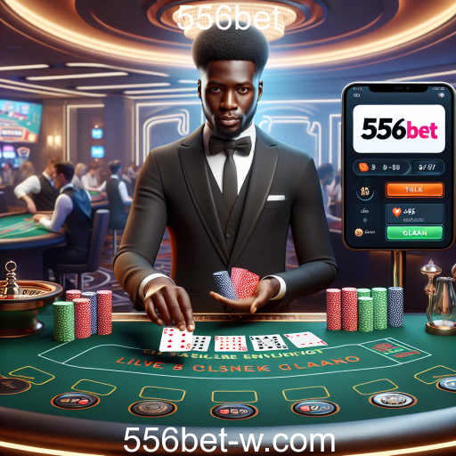 Descubra a experiência de jogos Ao Vivo no 556bet