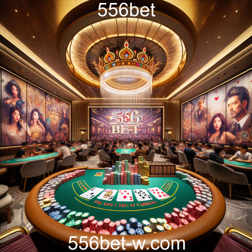 Explore o Mundo do Poker no 556bet
